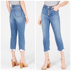 I.N.C. Skinny Leg Cropped Jeans